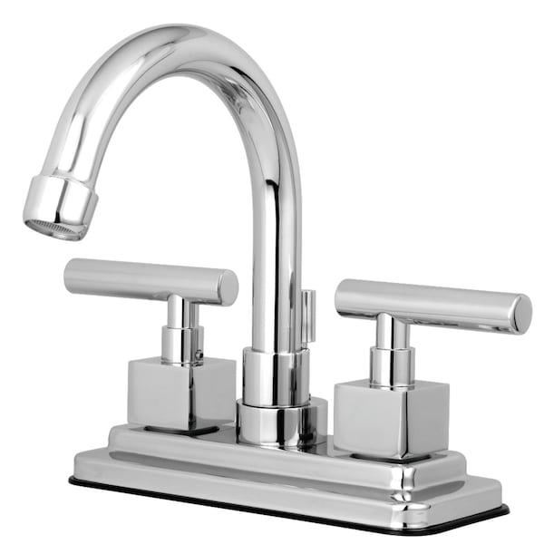 KS8661CQL Claremont 4" Centerset Bathroom Faucet W/ Brass Pop-Up, Chrm
